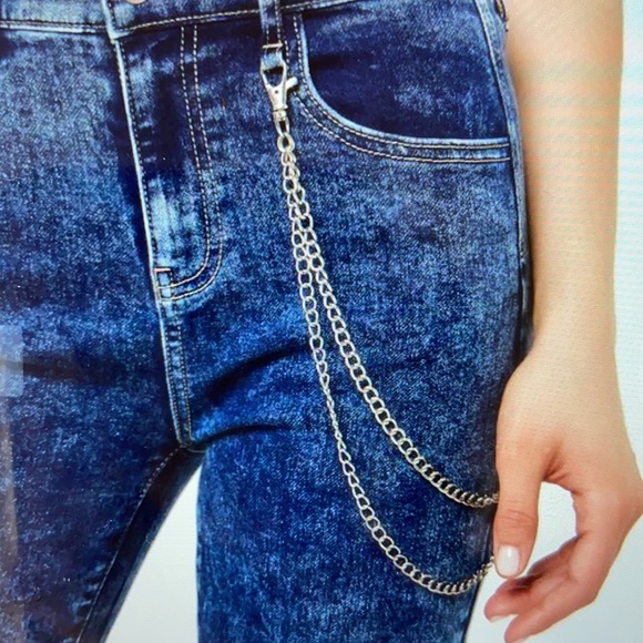 Utility high rise denim joggers in size S - Picture 4 of 12